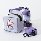 Fashion Dog Backpack Collars Harnesses