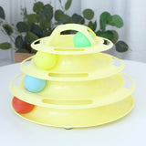 3/4 Levels Cat Toy Tower Tracks