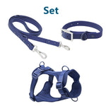 PVC Dog Leash And Collar Harness Set