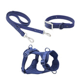 PVC Dog Leash And Collar Harness Set