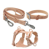 PVC Dog Leash And Collar Harness Set