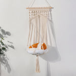 Macrame Cat Hammock Pet Nest