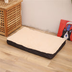 Dog Kennel Removable Plush Square Pet Pad Indoor