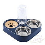 SWT 3 in 1 Stainless Steel Pet Dog Feeder Bowl