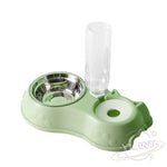 SWT 3 in 1 Stainless Steel Pet Dog Feeder Bowl