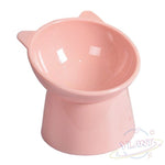 Cat Bowl High Foot Dog Bowl Neck Protector Cat