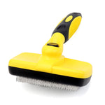 Pet Cleaner Brush Extractable Grooming Tool