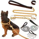 Stainless Steel Dog Chain Metal Training Pet Collars